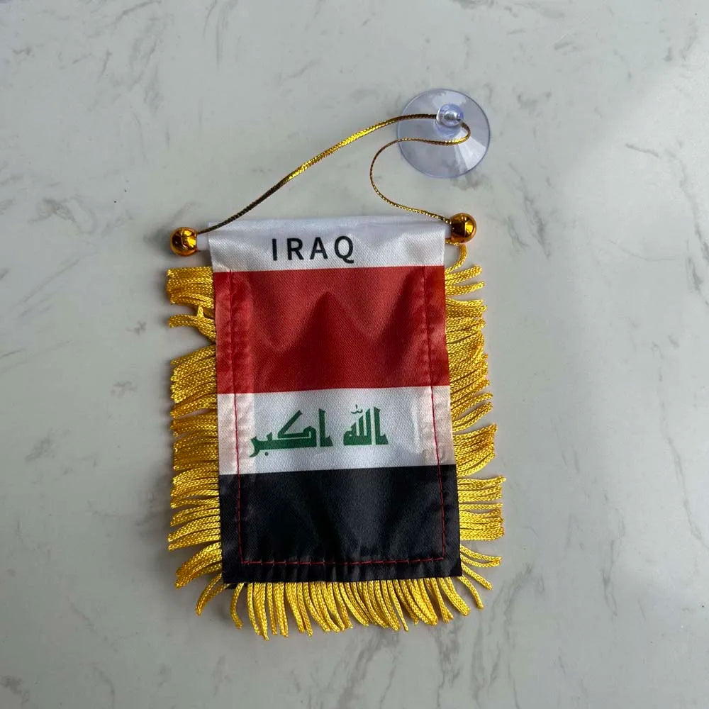 Iraq Car Flag