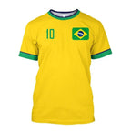 Brazil 2026 Oversized Football Tee