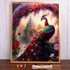 Peacock Cross Stitch Kit