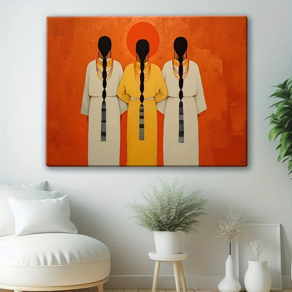 Native American Women Poster
