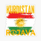Kurdistan National Emblem Sticker
