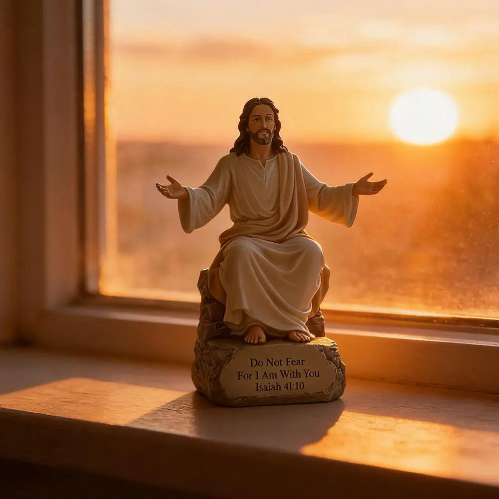Jesus Open Arms Blessing Statue