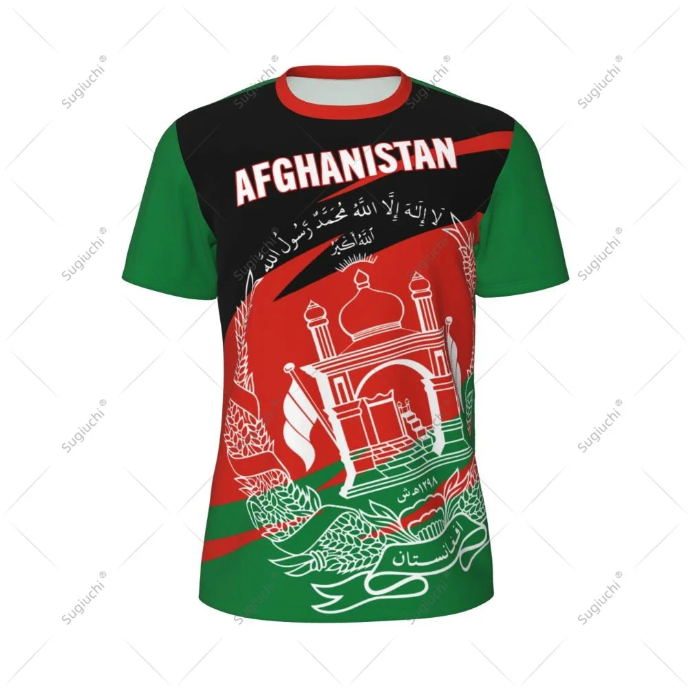 Afghanistan Flag Men Sports T-shirt