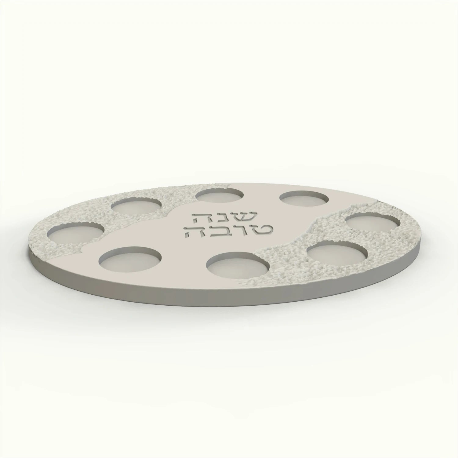 Silicone Mold For Oval Rosh Hashanah Jewish New Year