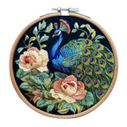 Peacock Embroidery Kit