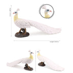 Plastic Farm Life Peacock Toy Figure