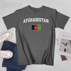 Afghanistan Flag Vintage Premium T-shirt