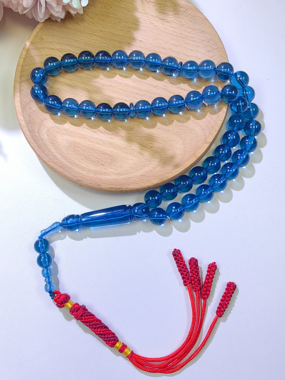 Blue Emerald Tasbih