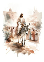 Jesus Sketch Canvas Posters