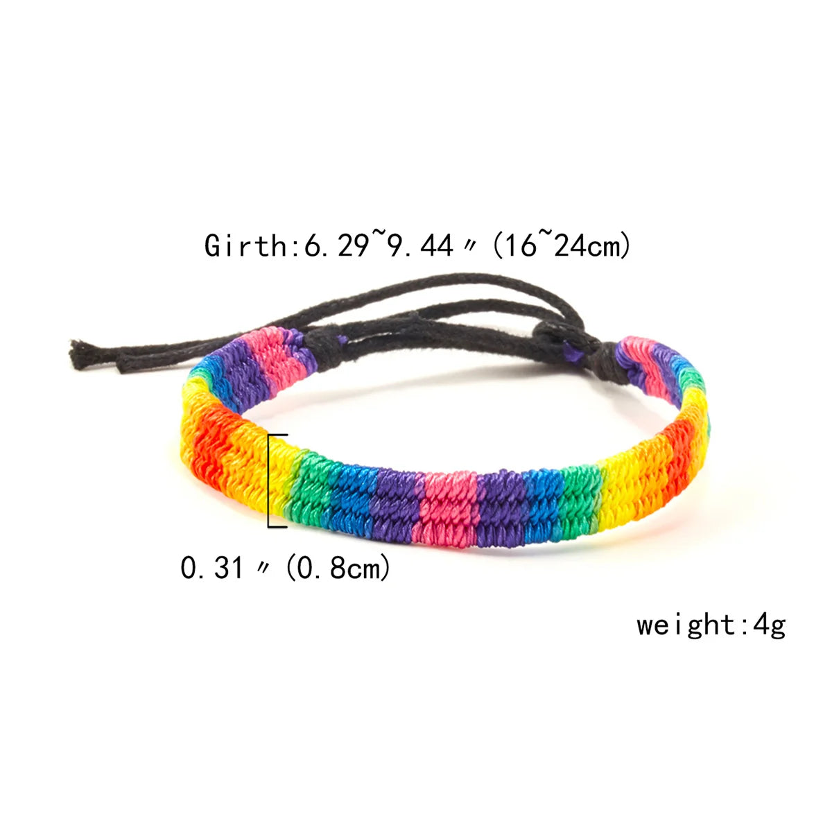 Fashion Rainbow Bracelets LGBTQ