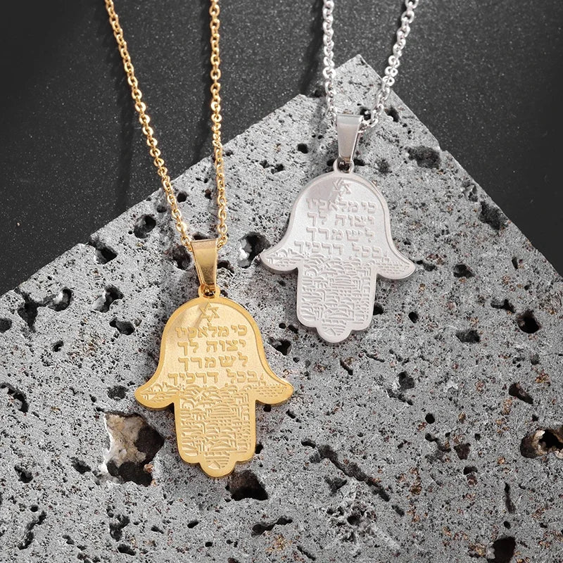 Hamsa Hand Pendant