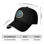 Lincoln Nebraska City Flag Baseball Cap