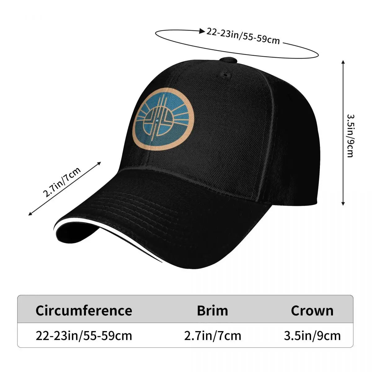 Lincoln Nebraska City Flag Baseball Cap