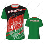 Afghanistan Flag Men Sports T-shirt