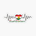 Kurdistan Flag Car Stickers