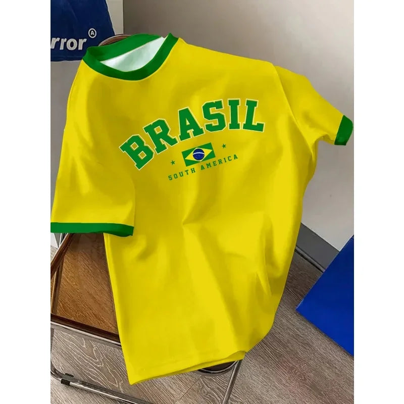 Brazil Flag Tee for Men