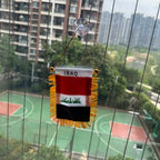 Iraq Car Flag