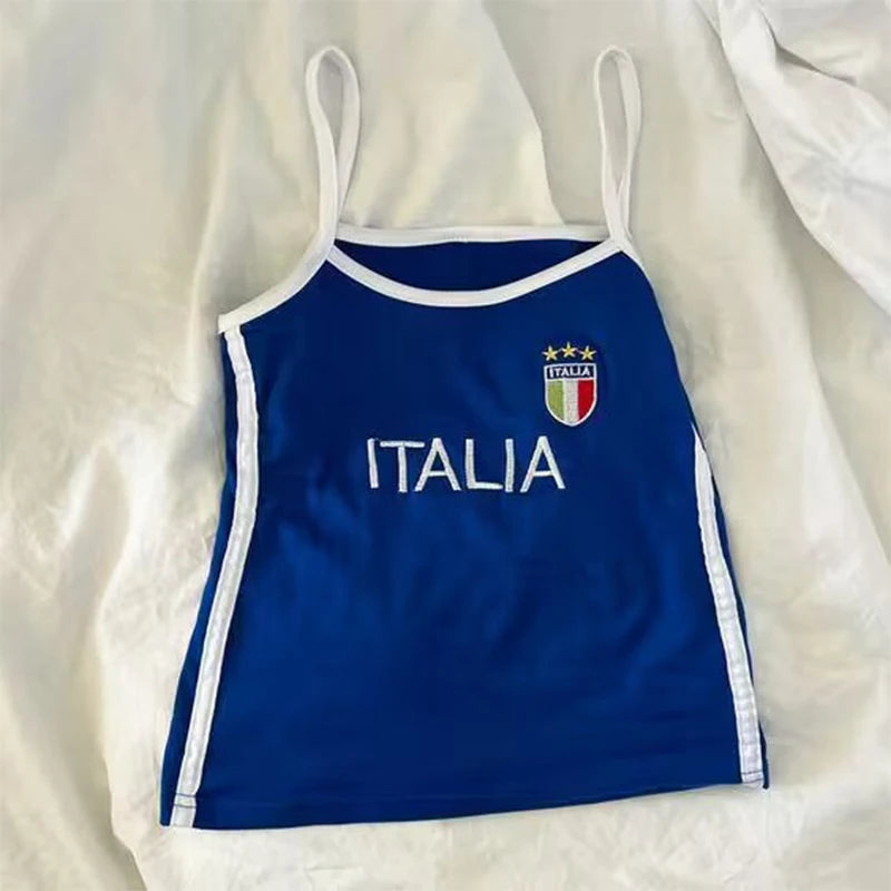 Brazil Aesthetic Crop Top for Women