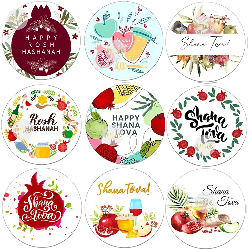 Jewish Happy New Year Celebration Sticker