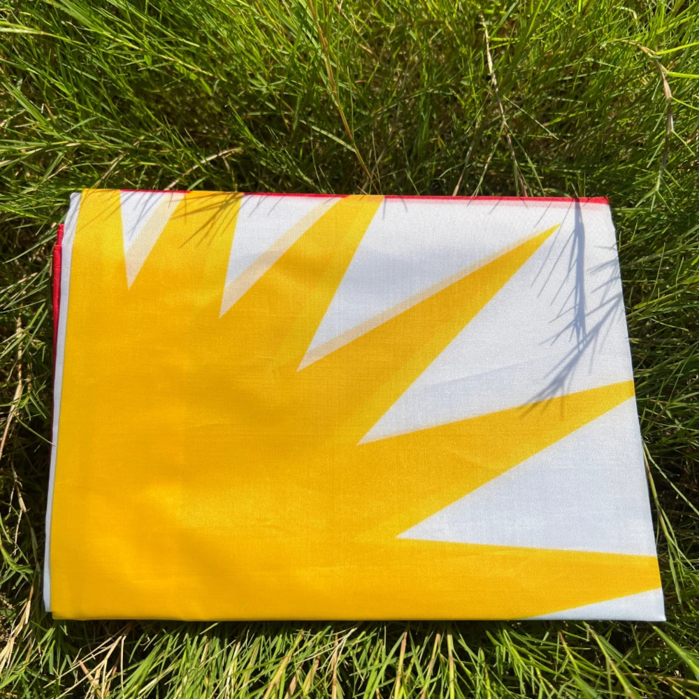 90*150cm Kurdistan Flag Hanging Polyester