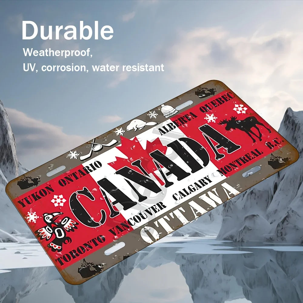 Canada License Plate