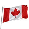 Free Shipping - 3' X 5' Canada Flag Country Flags in Stock 100% Polyester Eco-friendly Banner Promotional Flags & Banners