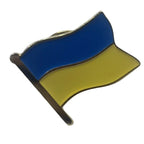 Ukraine Flag Brooch Coat of