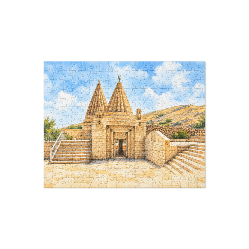Sharfadin Temple Jigsaw puzzle