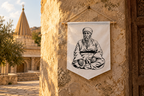 Yazidis Baba Sheikh Pennant banner