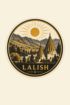 Lalish Vintage Coin Pattern Steering Wheel Cover